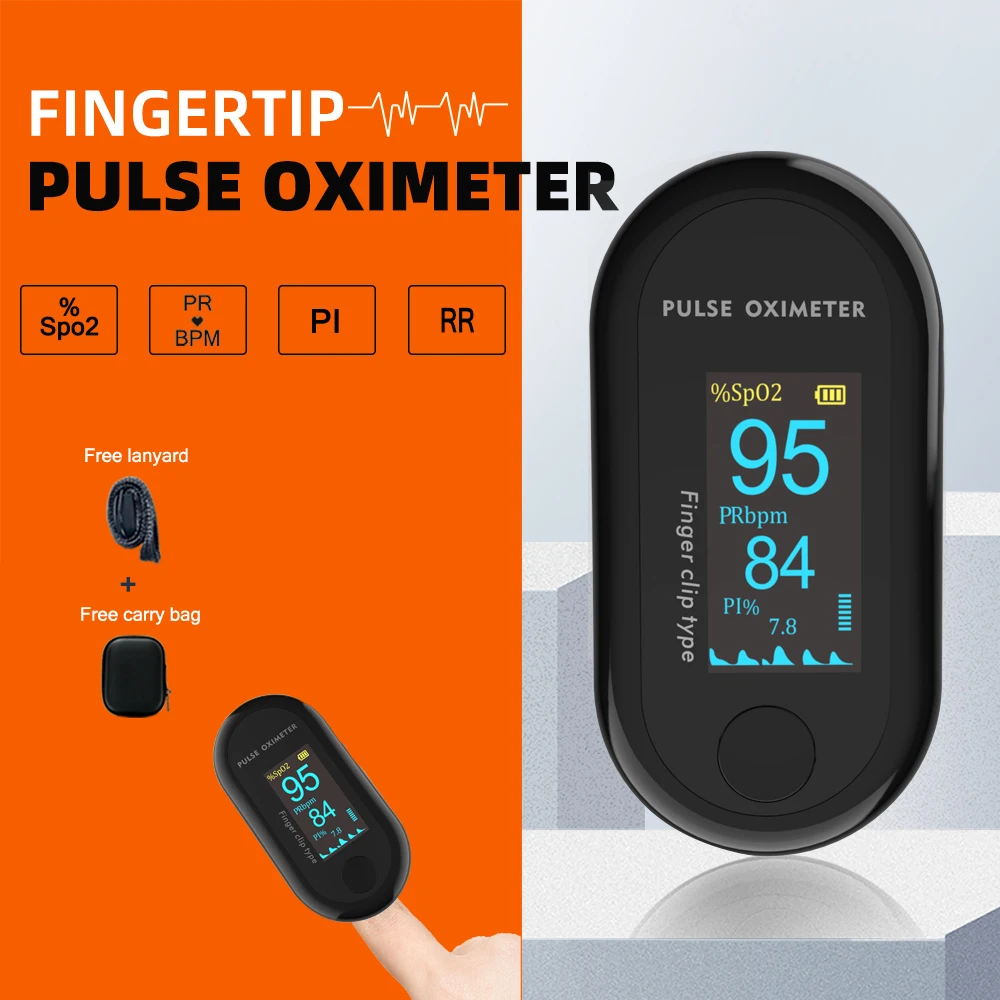 YAI медицинский палец пульсоксиметр для SPO2 PR Memter кислорода насыщения крови
