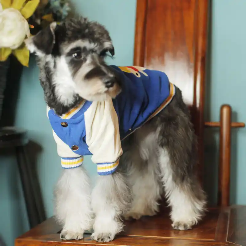 日本オリジナルシングル新ペット服秋と冬の犬野球ユニフォーム肥厚ファッション野球ユニフォームのコートホット販売 犬用のコート ジャケット Aliexpress