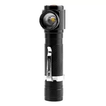 

4 Mode USB Charging Headlight LED Telescopic Zoom Magnetic Headlamp Torch