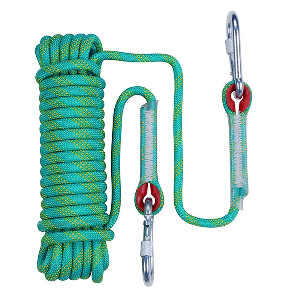

Emergency Escape Rope Outdoor Sports Caving Equipment Workout Safety Rescue Protect Camping Durable Strong Bearing Climbing Rope