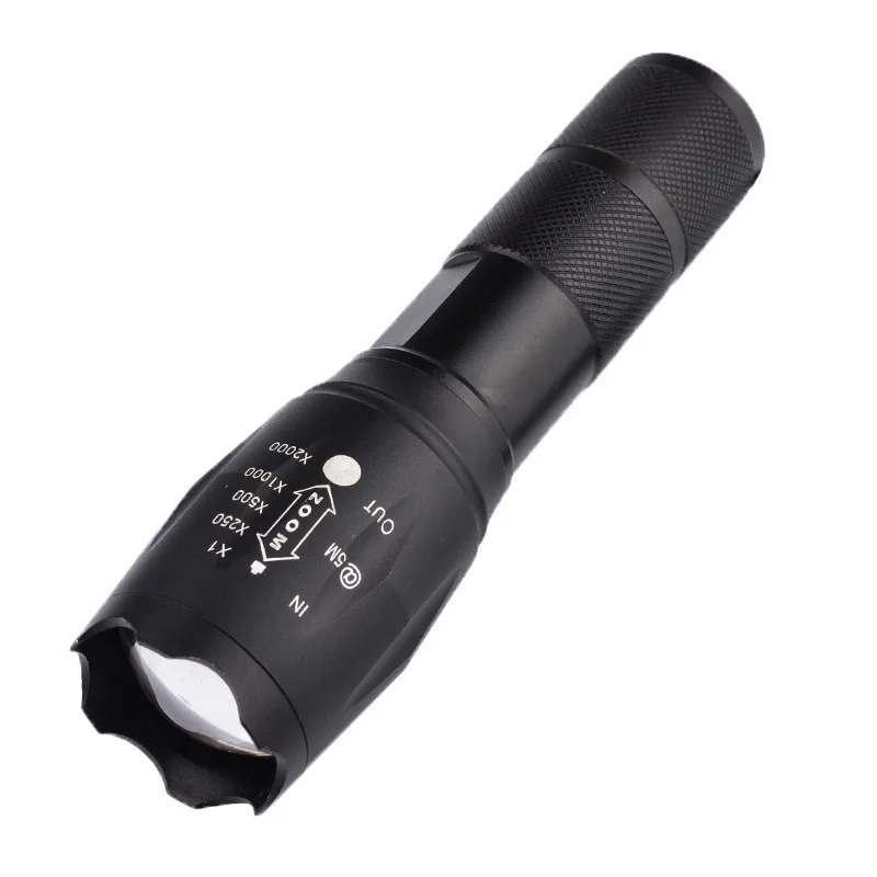 

Fashion Black Portable Flashlight Camping Fishing Stretch Change Focal Length Led Flashlight Latarka Portable Lighting EC50SD