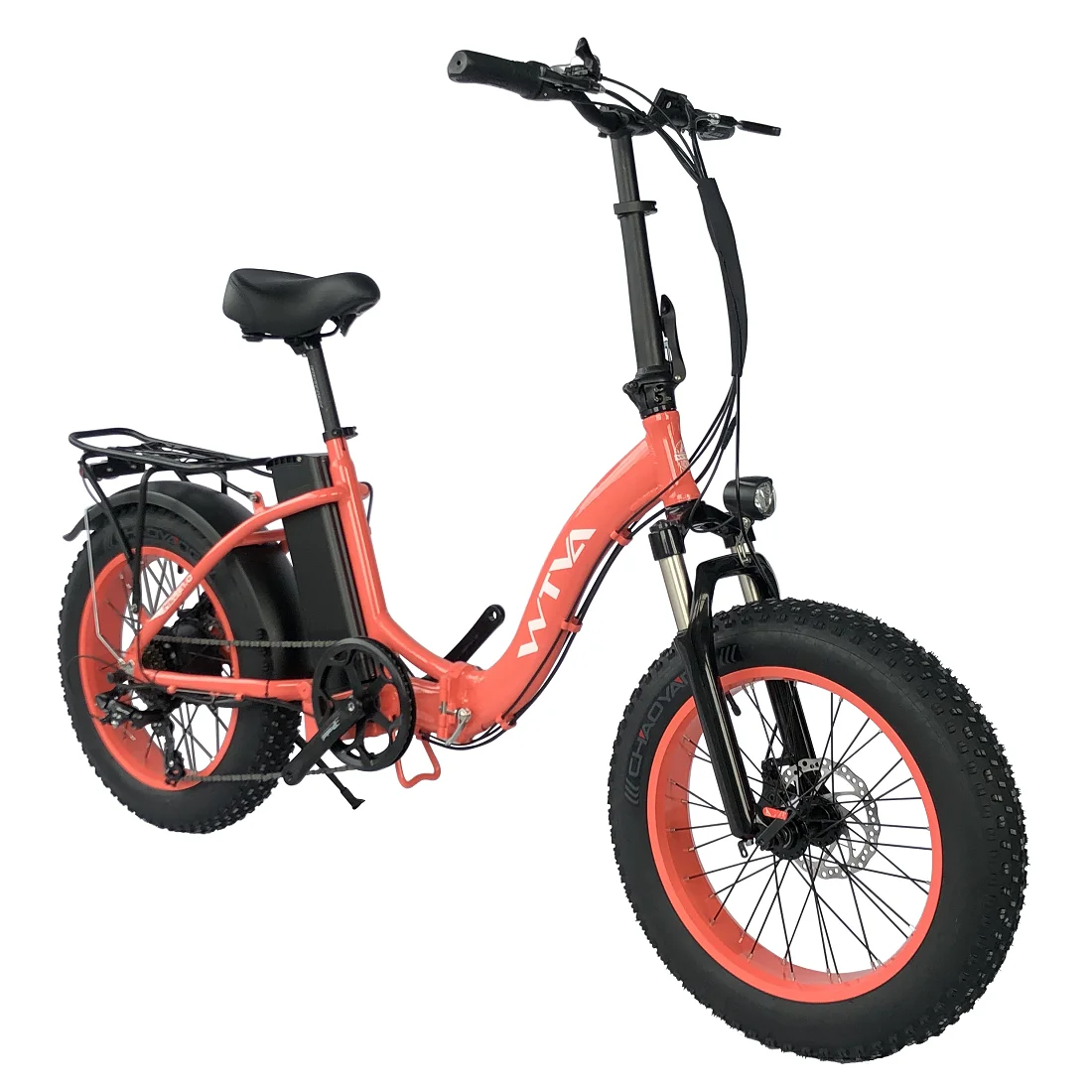 20&quot Powerful 750W Folding Electric Bicycle Fat Tire Alloy Frame 48V/13AH Lithium Battery Ebike Rear Motor LED Display | Спорт и
