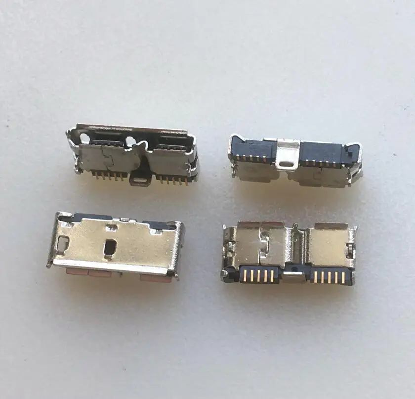 10 шт. micro usb3.0 интерфейс разъем 10P мобильный интерфейс разъем