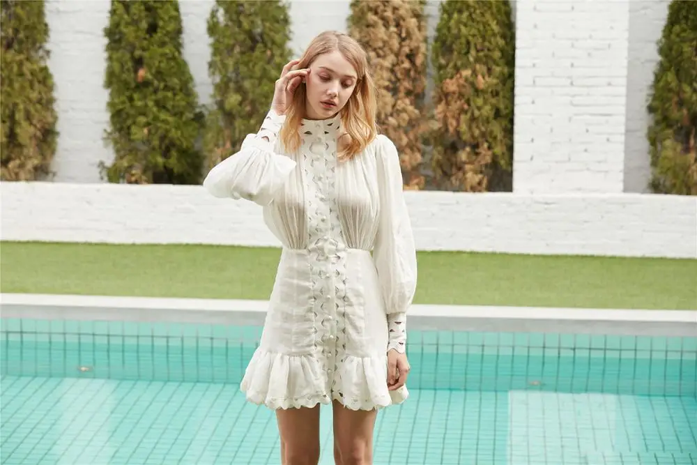EASYSMALL, женское весеннее платье, модное, сексуальное, высокого класса, Vestidos, вечерние, повседневные, с высокой талией, с длинным рукавом, платья