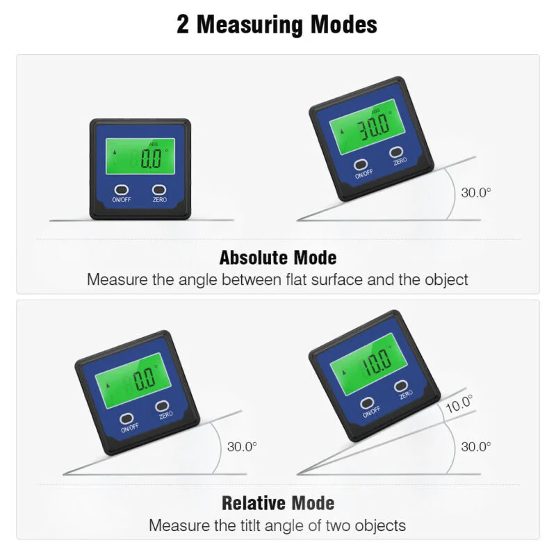 Цифровой датчик угла измеритель уровня транспортир конический ящик Инклинометр