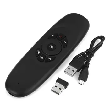 

2.4G Air Mouse Rechargeable Wireless Remote Control Keyboard for Android TV Box Computer KQS8