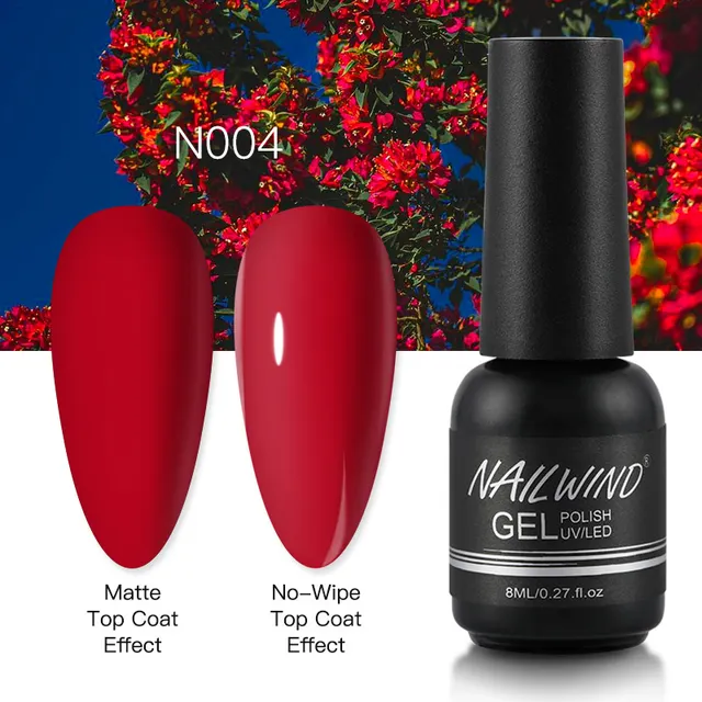 Nailwind Gel Nail Polish 8ml Semi Permanent Varnish Nail Art All for Manicure Need UV LED lamp Base Top coat Nails Gel Polish RE11-N004