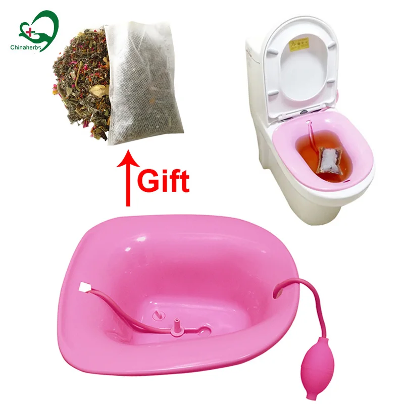 

1 PC Medical Yoni Steam Seat Sitz Bath Bowl Vagina Steamer Douche Chairs Feminine Hygiene Cleaning Kit with Natural Herbs Inside