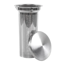 Модный чайный горшок из нержавеющей стали, свободный чайный лист, фильтр для специй, сетка для заварки чая, фильтр для чая для повторного использования, посуда для напитков, кухонный аксессуар