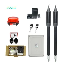 Abridor de portão elétrico automático duplo motor operartor com gota de porta parafuso locs kits oferta opções