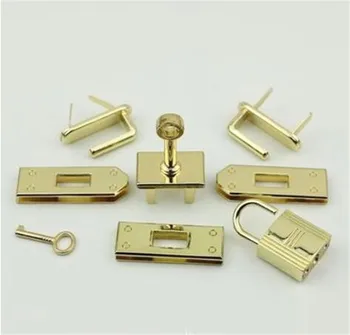 

Metal Lock Buckle Handbag Bag Twist Turn Lock Snaps Clasp Closure Accessories DIY Hardware