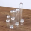 12pcs 10ml 15ml 20ml 25ml 30ml 40ml 50ml 60ml 80ml 100ml Glass Bottles With Aluminum Caps Empty Glass Spice Bottle For Art Craft 3