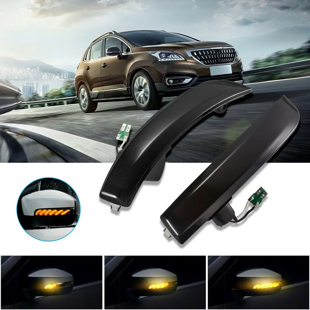 Для Ford Kuga Escape EcoSport Luces 2013-2018 Автомобильные фары Led Para авто зеркало заднего вида