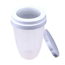 Сетка муки порошок земснаряд сетка порошок шейкер порошок может сито для выпечки приготовления пищи кухня