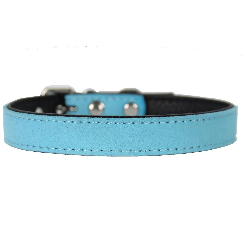 Pet Dog Collar Leather Adjustable Dogs Cats Collars Control Handle Training Pet Puppies Kittens Collar Pet Supplies Products