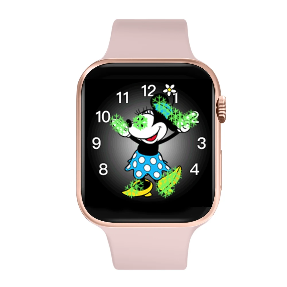 gold IWO 11 умные часы Bluetooth 1:1 Series 4 gps Inteligente Pulseira SmartWatch Android для обновления IOS IWO 10 9 8 7 6 5 - Цвет: gold