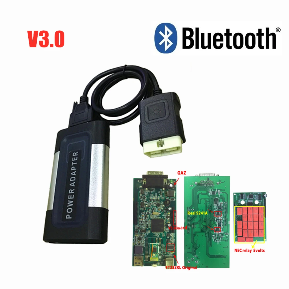 VD DS150E C-D-P VCI,0 keygen с bluetooth сканером для delphis TCS C-D-P pro для autocoms obd Автомобильный грузовик сканирующий инструмент - Цвет: with bluetooth