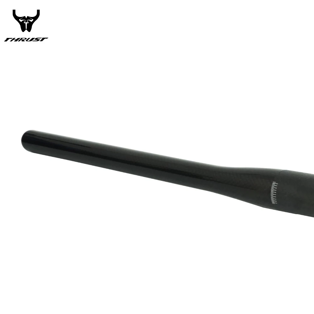 Mountain Bike Carbon Handlebar, Flat Matt, Glossy Bicycle Parts, 640, 660, 680, 700, 720mm, 31.8