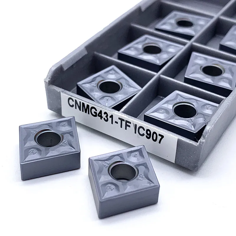 CNMG120404 IC908 CNMG120408 TF IC907 External Turning Lathe Tools High Quality CNMG 120404 120408 Cutting Tool CNC Turning Inser