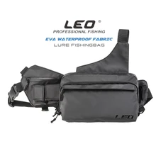 LEO Lure рыболовная плечевая Сумка водонепроницаемая рыболовная снасть сумка для хранения большой емкости Многофункциональный рюкзак