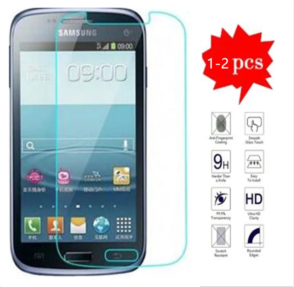 9H для экрана из закаленного стекла Samsung Galaxy Core Duos протектор стекло SAMSUNG GT i8262 i8260