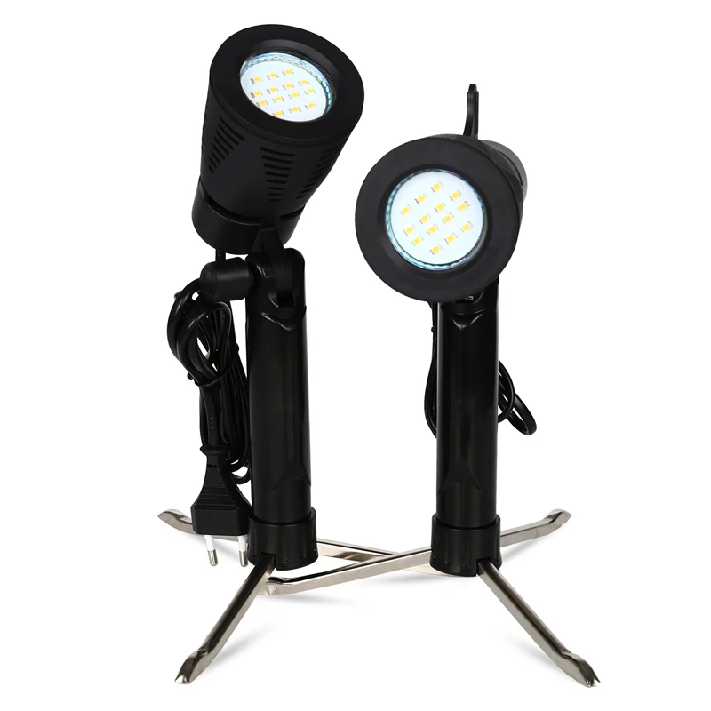 

1PCS 50W 14 pieces LED bulb 5100K Photography Photo Studio Light Lamp Camera Softbox Tripod Stand Bulb for light tent