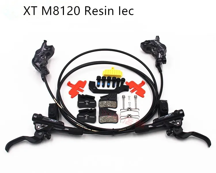 SHIMANO DEORE XT M8120油圧ディスクブレーキ、4ピストン油圧