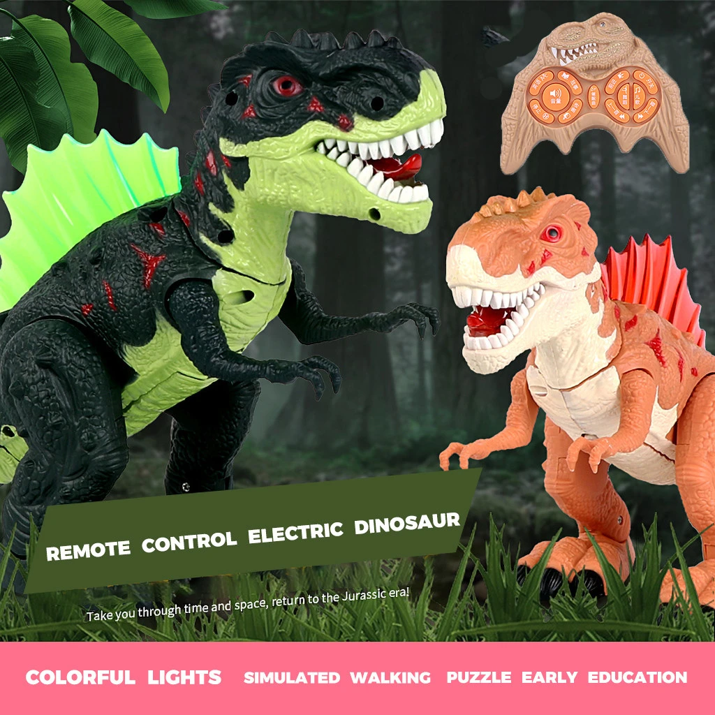 remote control walking dinosaur toy
