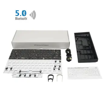 

1Set Hot Swappable GK64XS Pcb Custom Mechanical Keyboard RGB Switch Type-c Usb Port for Most Plate Wooden Case M5TB