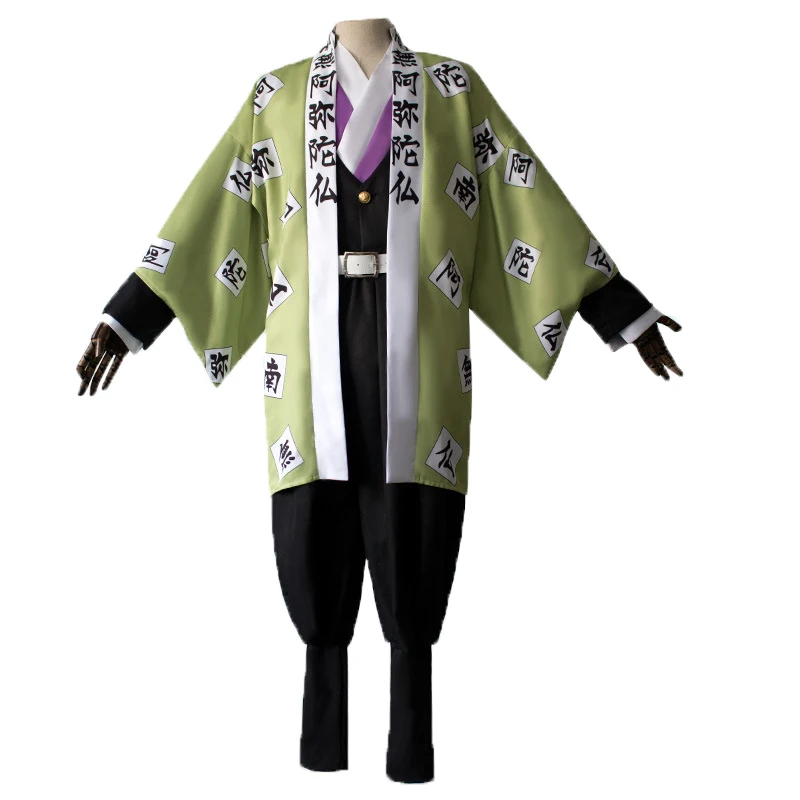Zhomecos, аниме, Demon Slayer, Kimetsu No Yaiba Himejima Kyoumei, костюм для косплея, Himejima Kyoumei, кимоно, костюмы, полный комплект