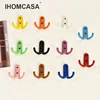 Hook Hanger Keys Hanging Towel Hook Wall Key Holder Hook Decorative Creative Hooks Multicolor Metal Nordic Style 4