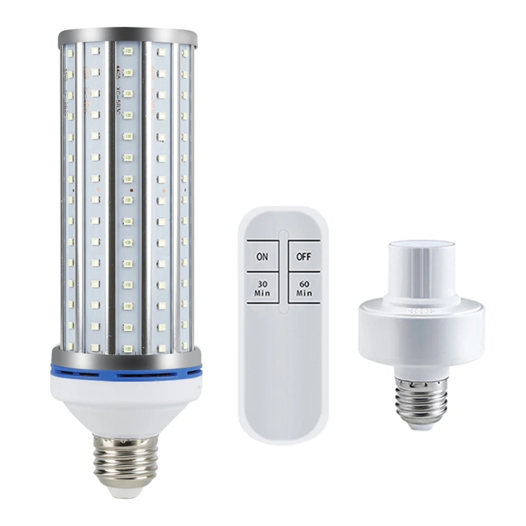 Germicidal Light UV Lamp 100W Equivalent LED Ultraviolet Sterilization Mites Lights E26/E27 Socket Wide Application