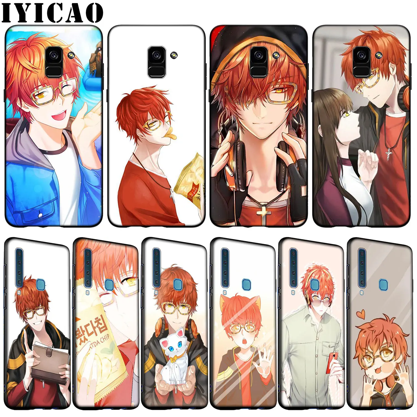 707 Mystic Messenger мягкий чехол для телефона Samsung Galaxy A51 A71 A81 A91 A41 A21 A11 A01 A2 Core J8 J7 J4 J6 Plus Prime