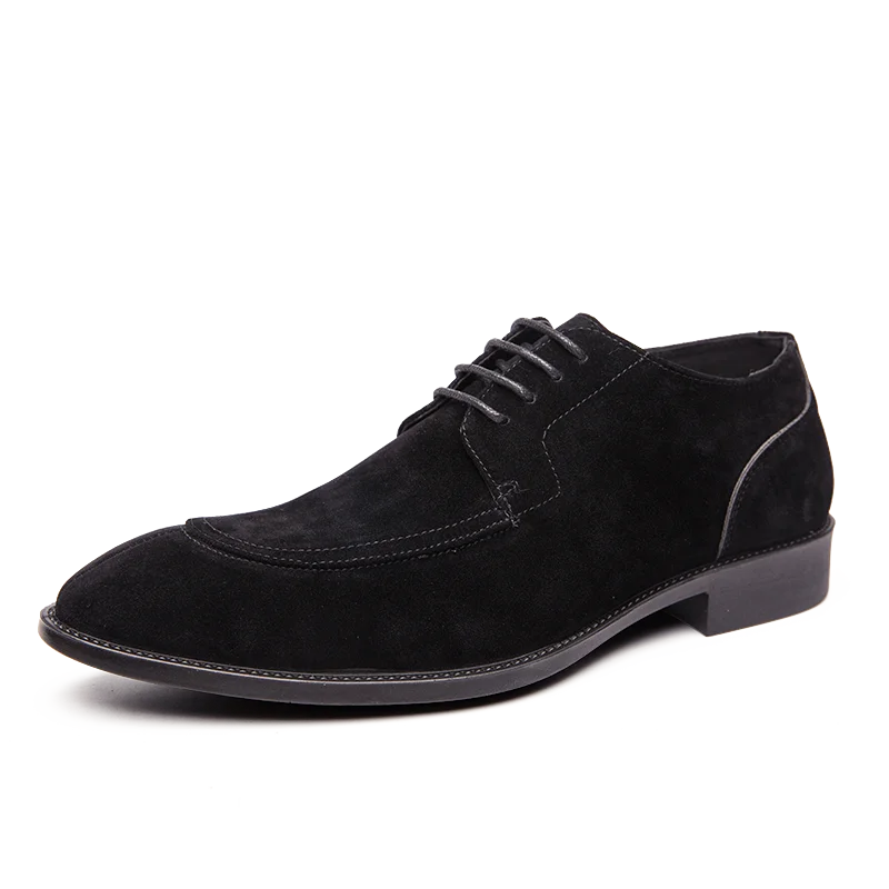 suede leather shoes men italian designer male dress elegant moccasins work footwear formal business brogue oxford shoes for men (4)