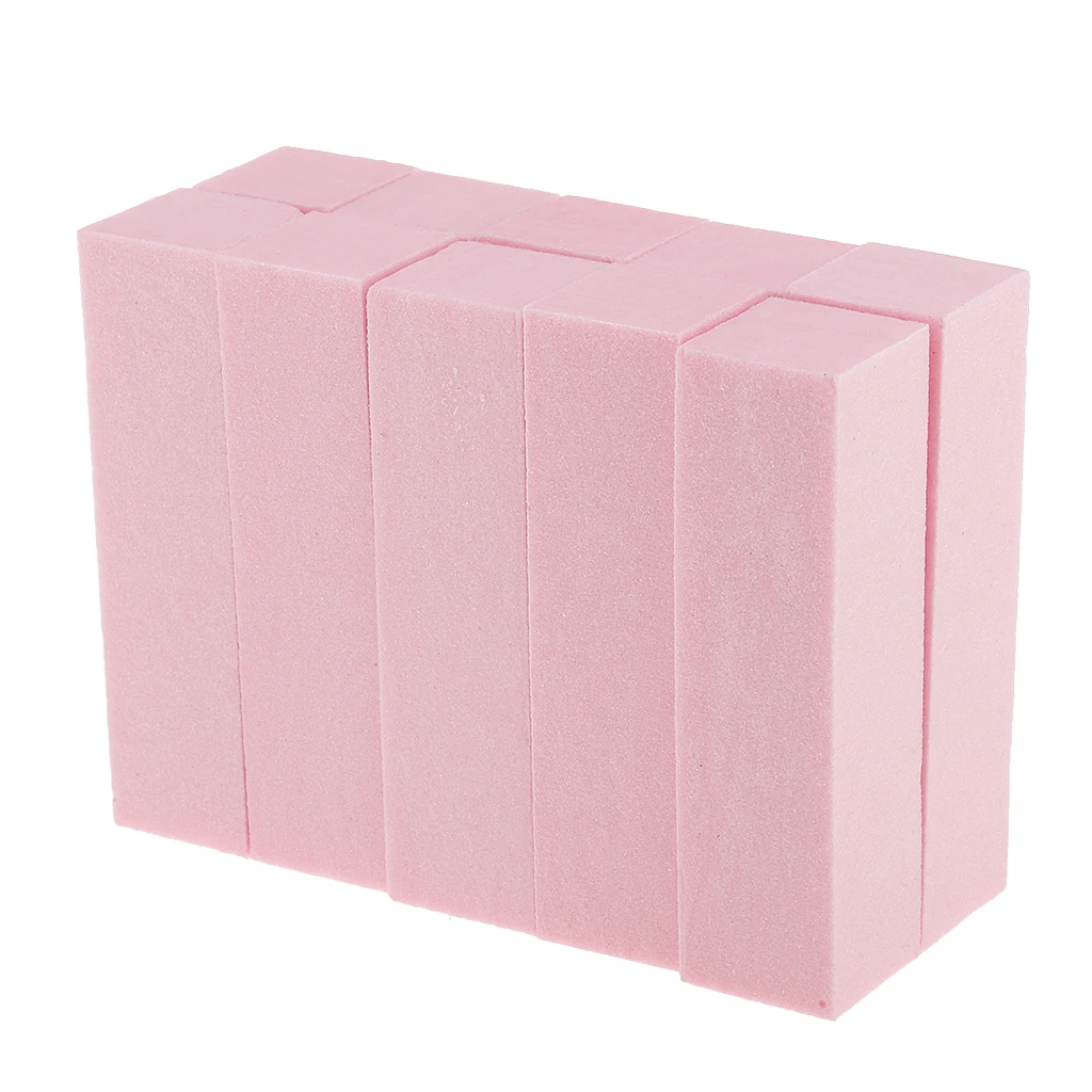 10 Pieces Sanding Block Buffer Nail File Gel Nails File Block File Block Nails