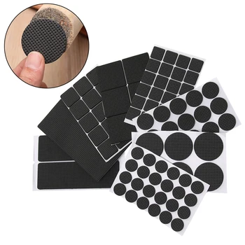 

Home Soft Bumper Chair Fittings Self-adhesive Floor Protector Anti-slip Mat Anti Rub Furniture Leg Pads household improvement
