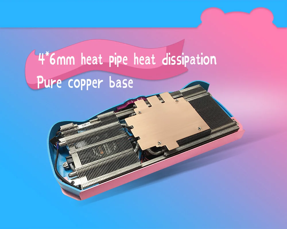 Cute Pet RX 580 8GB Gaming Graphics Card AMD YES 2048SP Radeon Video Cards Map HDMI PCI-E 3.0 Brand