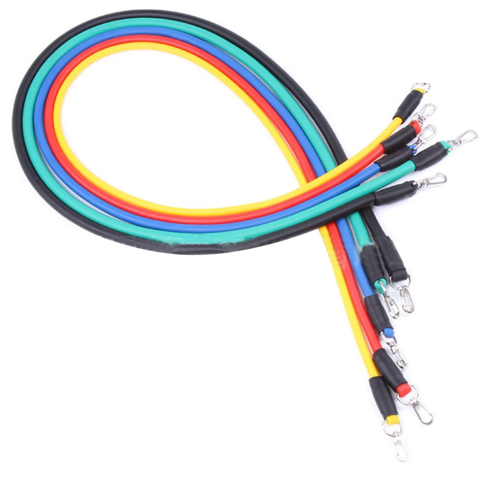 11 шт./компл. эластичные ленты для фитнеса оборудование дома тренажерного зала