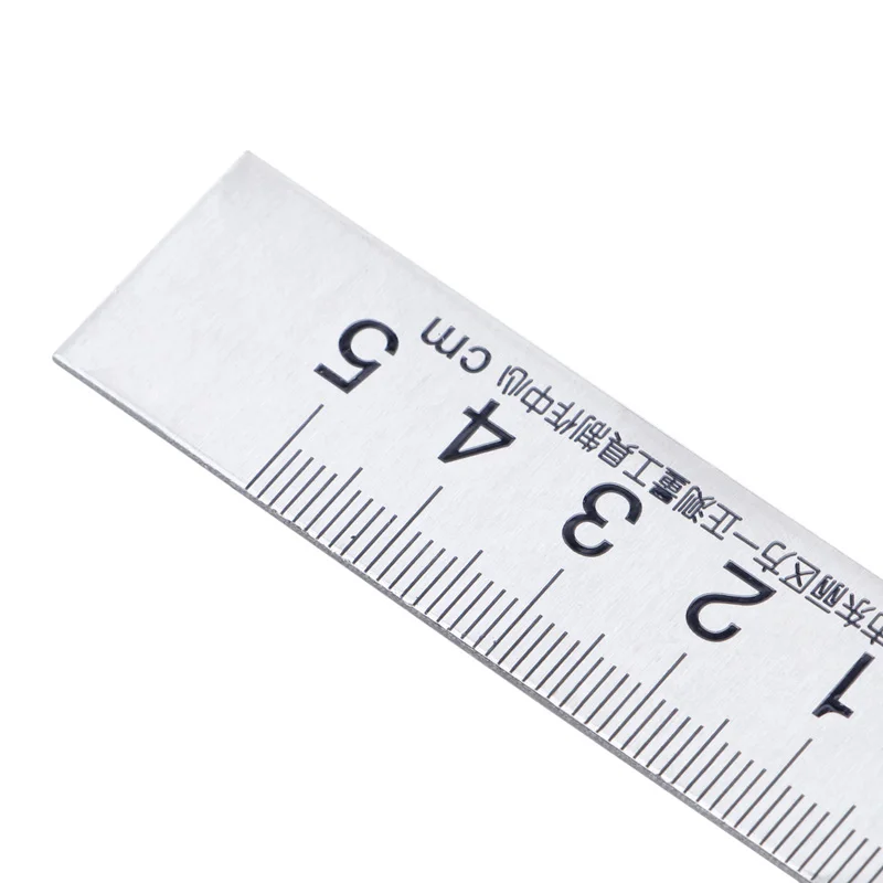 Stainless Steel 15x30cm 90 Degree Angle Metric Try Mitre Square Ruler Scale CBB 