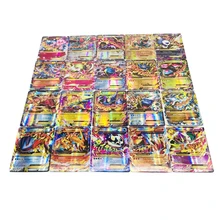 Takara Tomy Pokemon 100PCS GX EX MEGA Flash Card Lost Thunder Card Collectible Gift Children Toy