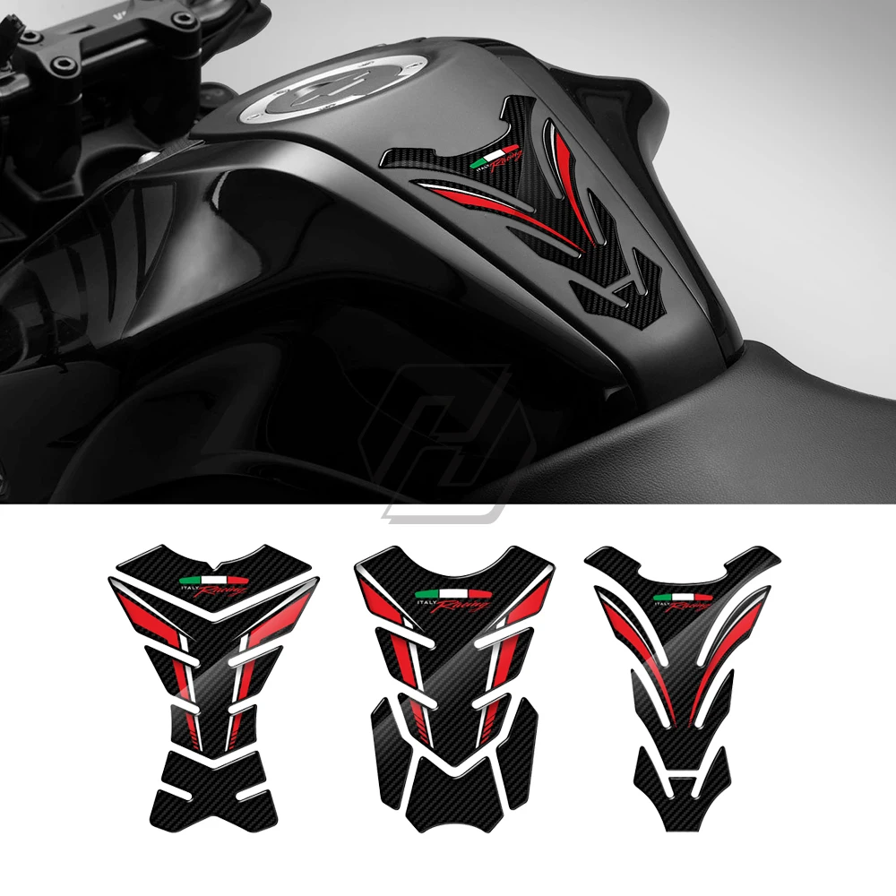 

For Yamaha Honda Kawasaki Suzuki Motorbike For Triumph Aprilia RV4 RSV4 3D Motorcycle Tank Pad Protector