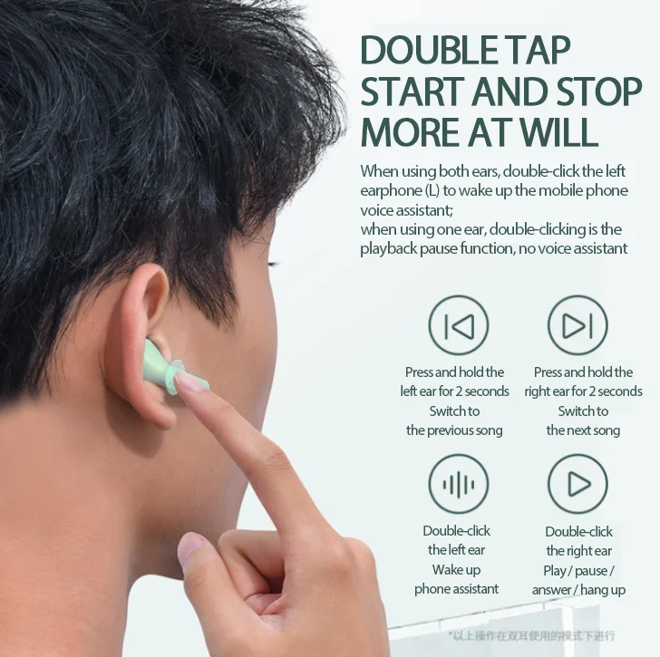 W09 наушники вкладыши TWS с Беспроводной Bluetooth потолок зарядным устройством Mic