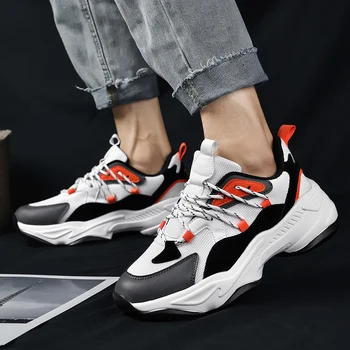 

Men Casual Shoes Sport Shoes No-slip Lightweight Comfortable Breathable Running Sneakers Wholesale