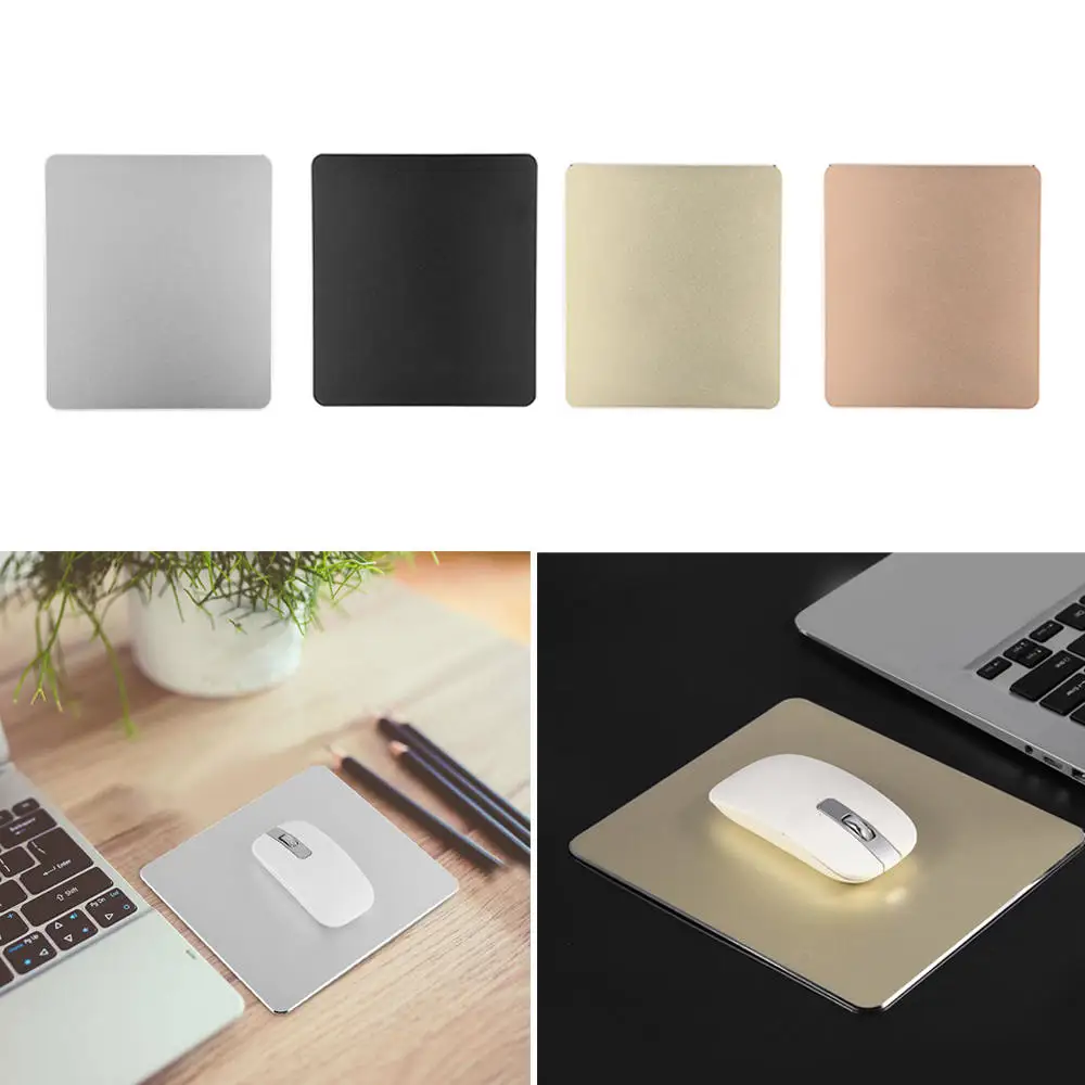 Подкладка из алюминиевого сплава коврик для мыши игровой коврик мышь для Macbook Apple hp Dell аксессуары для компьютера поставки