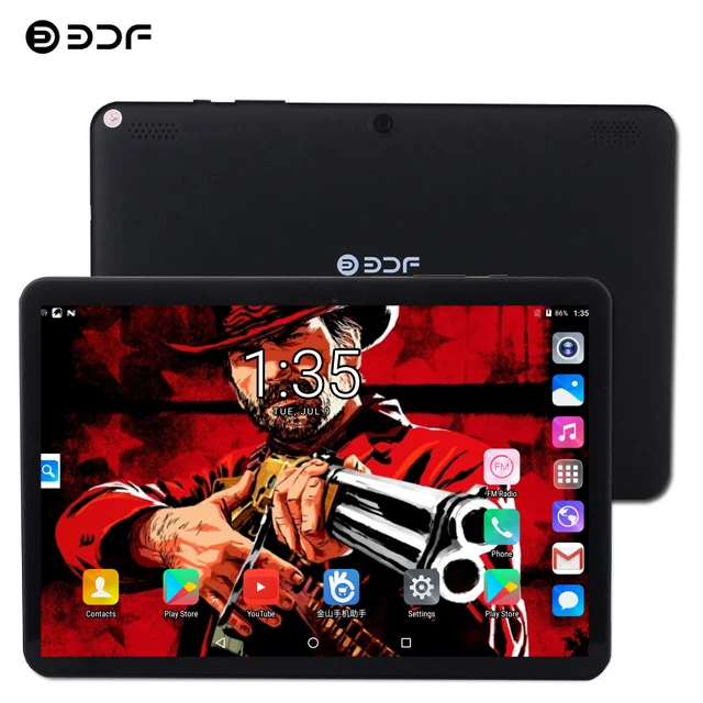 

BDF New 10 Inch Android 9.0 Tablet Pc 8GB/128GB Tablet 10/Ten Core 4G LTE Phone Mini Computer Tab 7 8 9 10 Inch Tablet Android