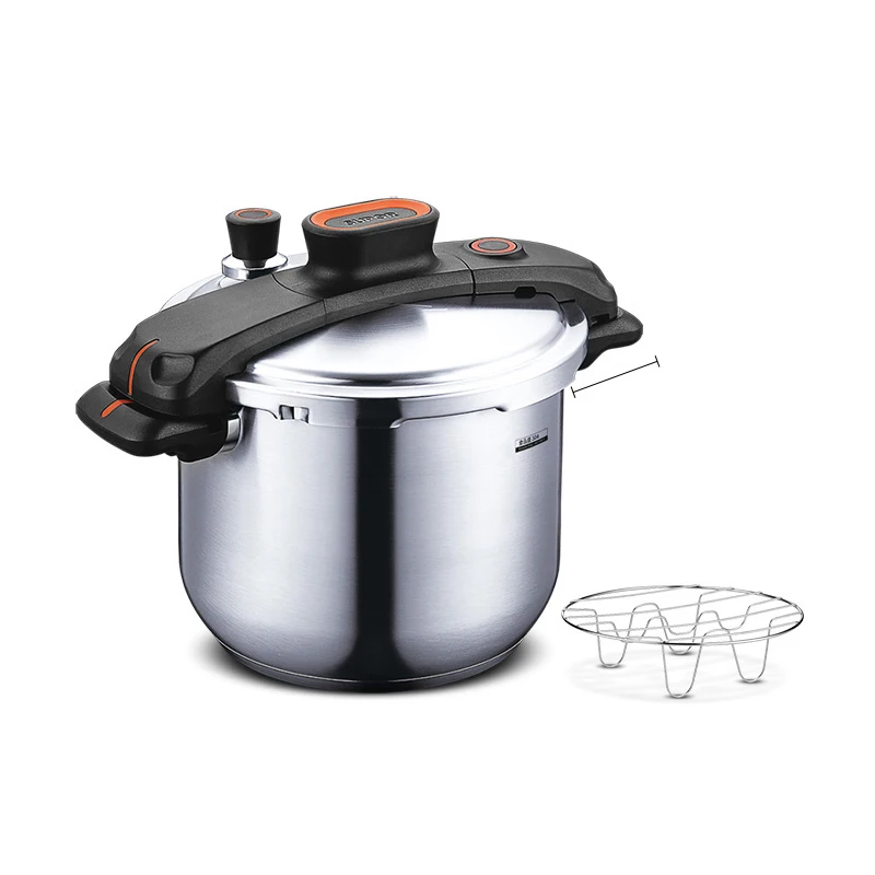 Stainless Steel Turn Knob Efficient Pressure Cooker Fast Cooking Energy