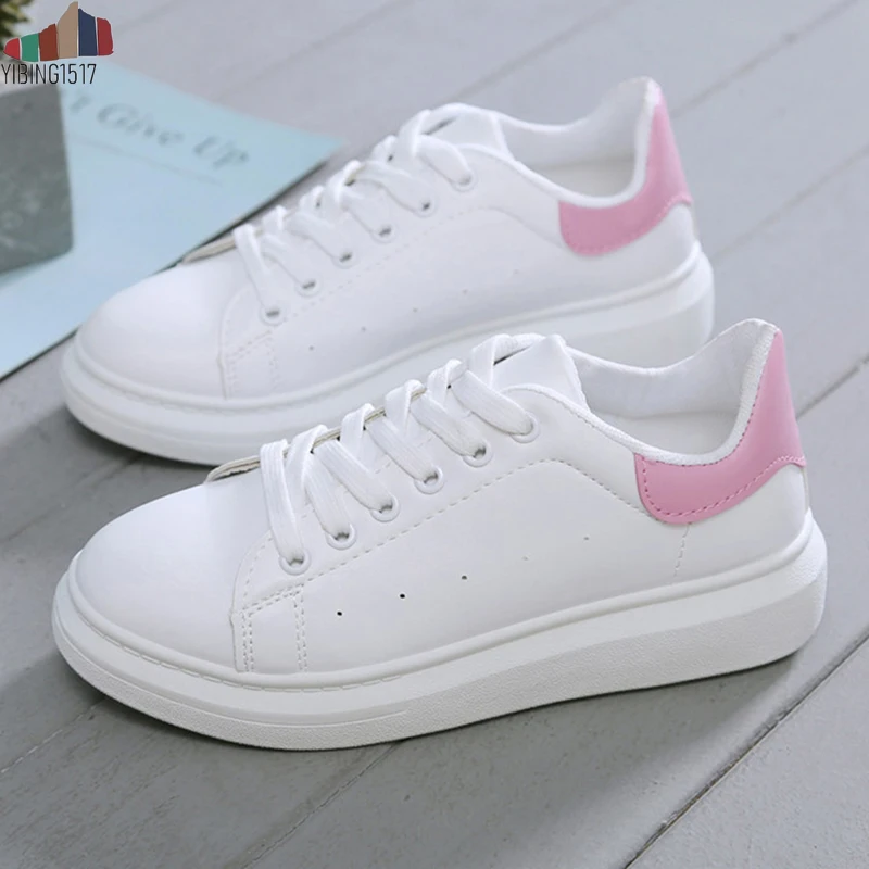 

New Designer Shoes Woman Wedges Platform Sneakers Lace-Up Breathable Tenis Feminino Casual Chunky Sneakers Ladies Zapatos Mujer