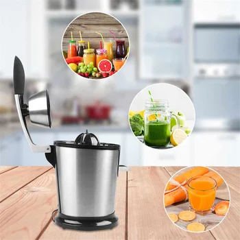 

160W Lemon Citrus Juicer in Blender Electric Cold Press Juicer Citrus Juice Extractor Stainless Steel Queezer Sonifer Easy Use