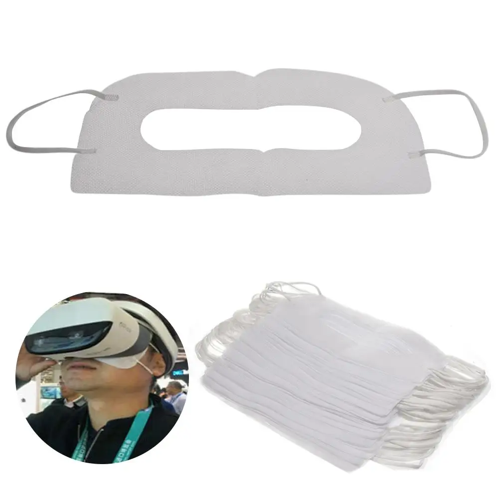 50 шт VR маска одноразовая маска для лица Нетканая гигиеническая маска для предотвращения глазных инфекций подходит для всех VR гарнитур