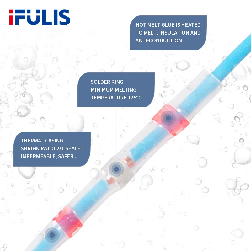 Kit Terminale Connettori Filo Impermeabile Tutto In 400x Manicotto - Foto 2